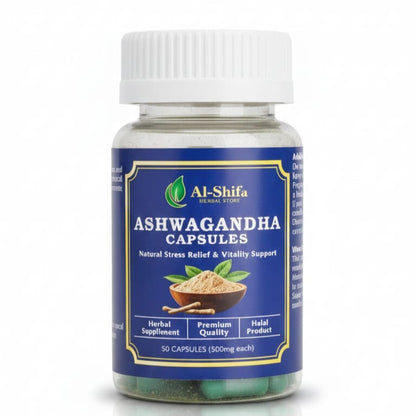 Ashwagandha Capsules (Ashfanganda) - Supports Stress Relief, Energy & Wellness