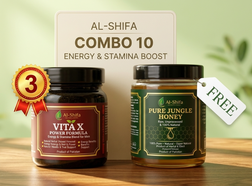 Monthly Offer: Buy 3 Vita X Power Formula, Get Honey Free
