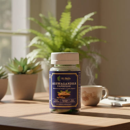 Ashwagandha Capsules (Ashfanganda) - Supports Stress Relief, Energy & Wellness
