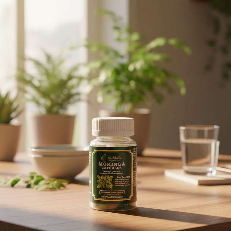 Moringa Capsules - 100% Natural Herbal Supplement