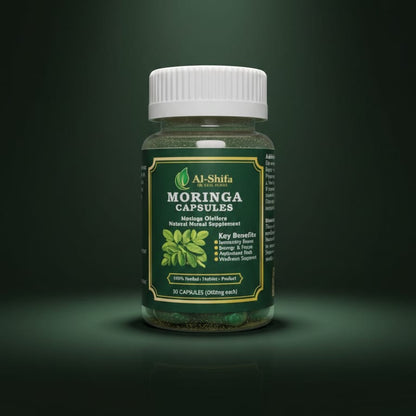 Moringa Capsules - 100% Natural Herbal Supplement
